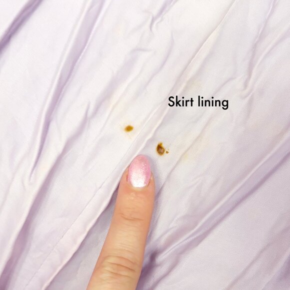 Vintage purple knife-pleat ruffle maxi dress AS-IS size Small - Picture 15 of 15